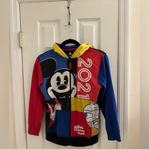 Disney Multicolor Mickey Mouse 2021 Hoodie